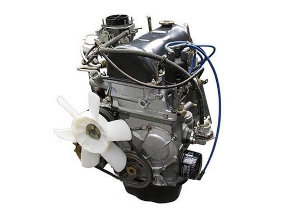 Двигатель в сборе 21213 (карбюраторный) (1,7л) без генерат.