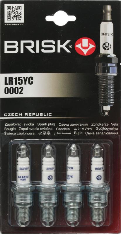 Свечи BRISK LR15YC 2108