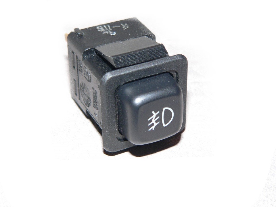 Кнопка противотуманных фонарей задних 2108-09 (ЗАЗ) (2 контакта)