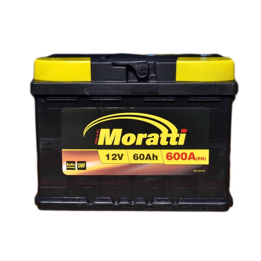 Аккумулятор MORATTI 6CT -60 о.п. (560 059 057) низк. необслуживаемый