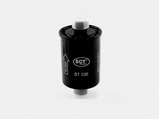 Фильтр топливный 2110 (SCT) (1,5) (с резьбой, гайка) ROVER/TOYOTA