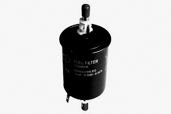 Фильтр топливный 2110 (SCT) (1,6) 2123 (на защелках, штуцер) DAEWOO/CHEVROLET/OPEL/VW