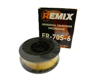 *Сварочная проволока обмедненная (5кг) 0,8мм REMIX (ER-70S-6 D200) (WELD)