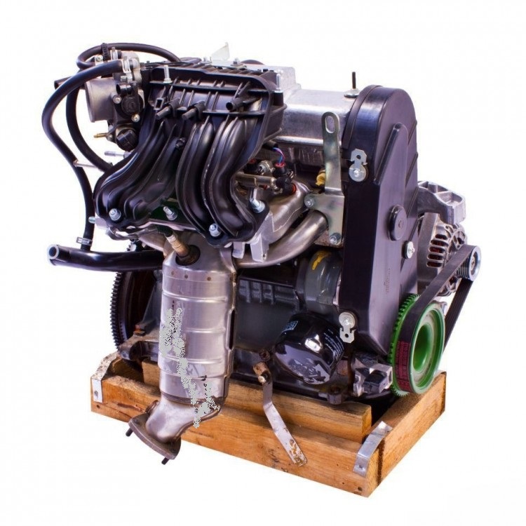 Двигатель в сборе 11183 (82л.с.) (8кл. 1,6л) (с электронным дросселем) (с2004г.) без генер.
